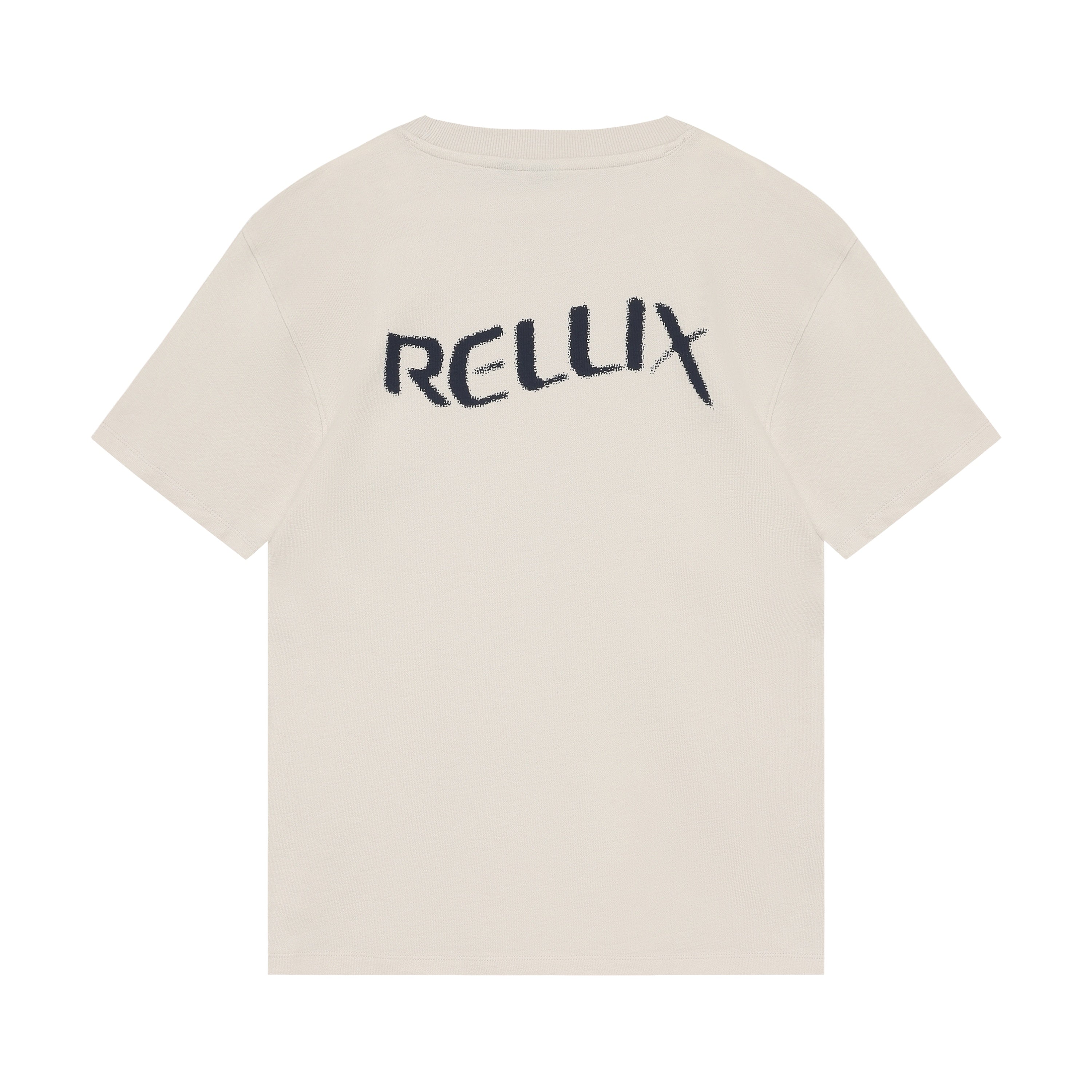 Jongens Oversized T-Shirt  Structure van Rellix in de kleur Grey Kit in maat 188.
