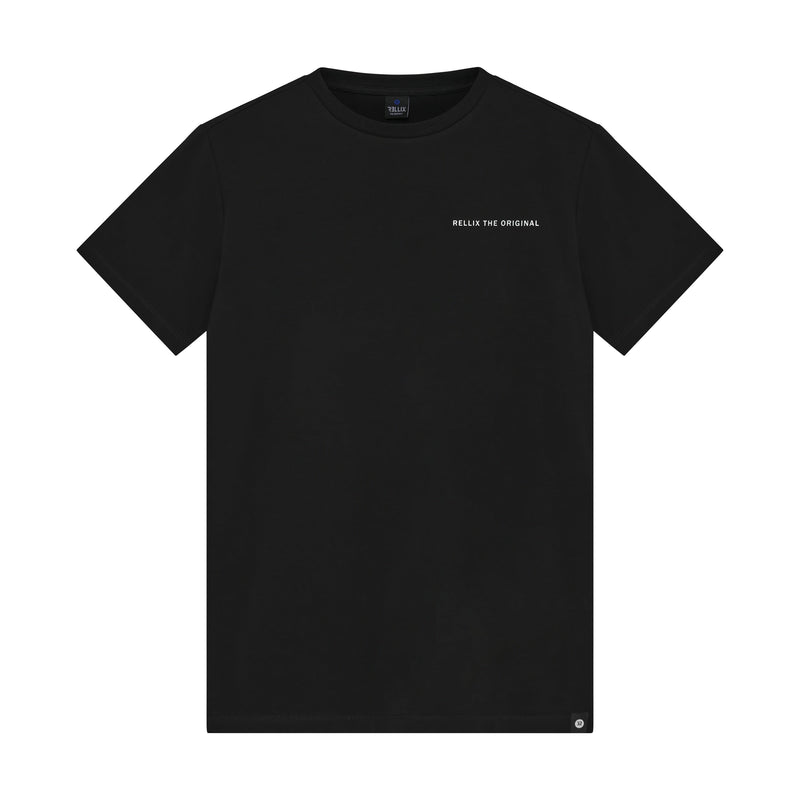 Jongens T-Shirt RLX Backprint van Rellix in de kleur Black  in maat 188.