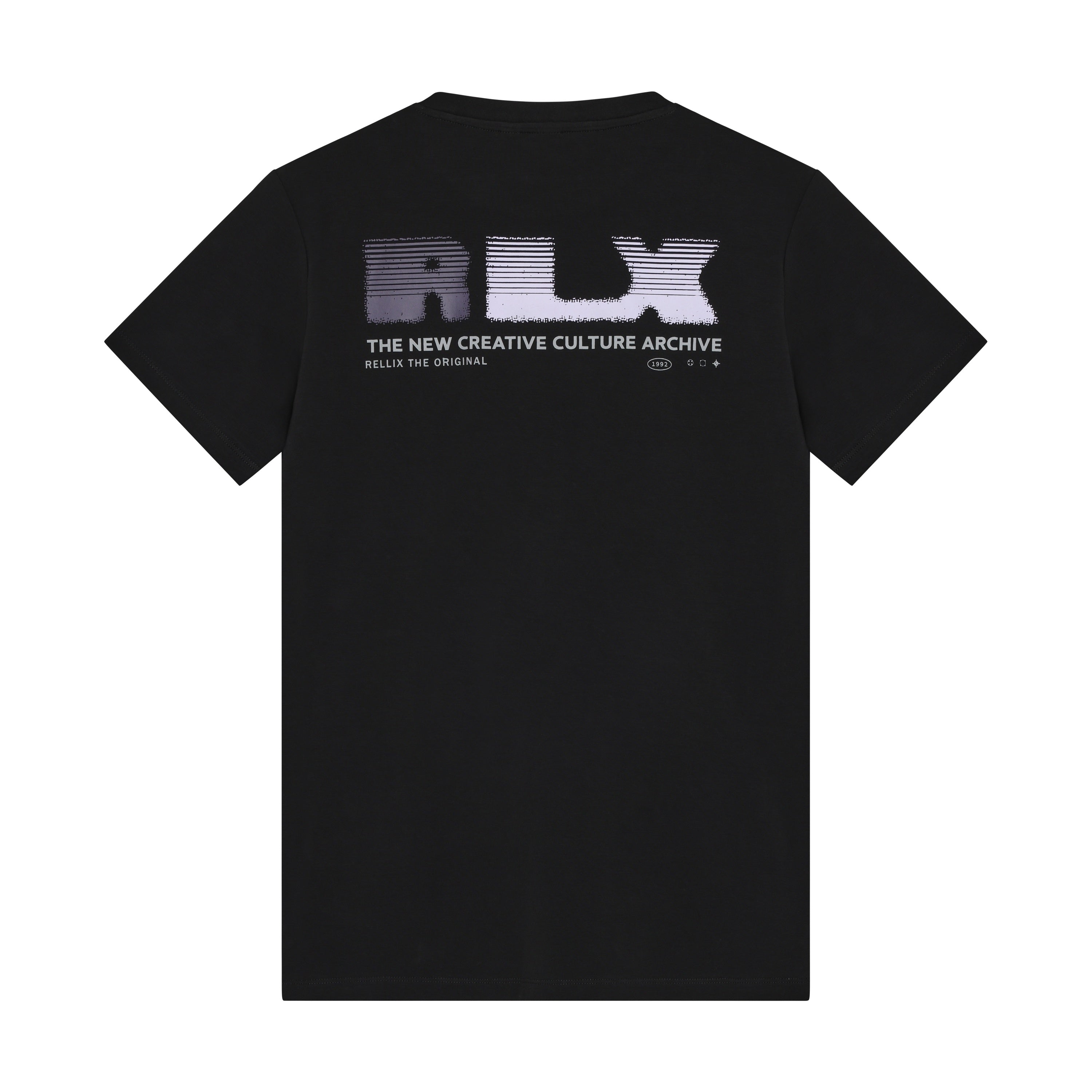 Jongens T-Shirt RLX Backprint van Rellix in de kleur Black  in maat 188.
