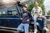Jongens T-Shirt Rellix Backprint van Rellix in de kleur Sand Dust in maat 188.