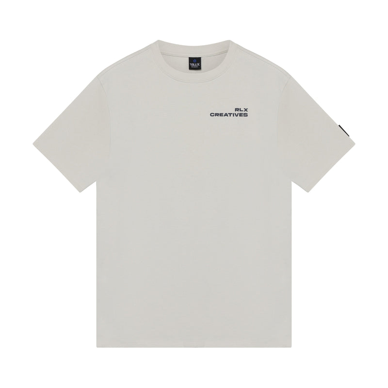 Jongens Oversized T-Shirt RLX  van Rellix in de kleur Grey Kit in maat 188.