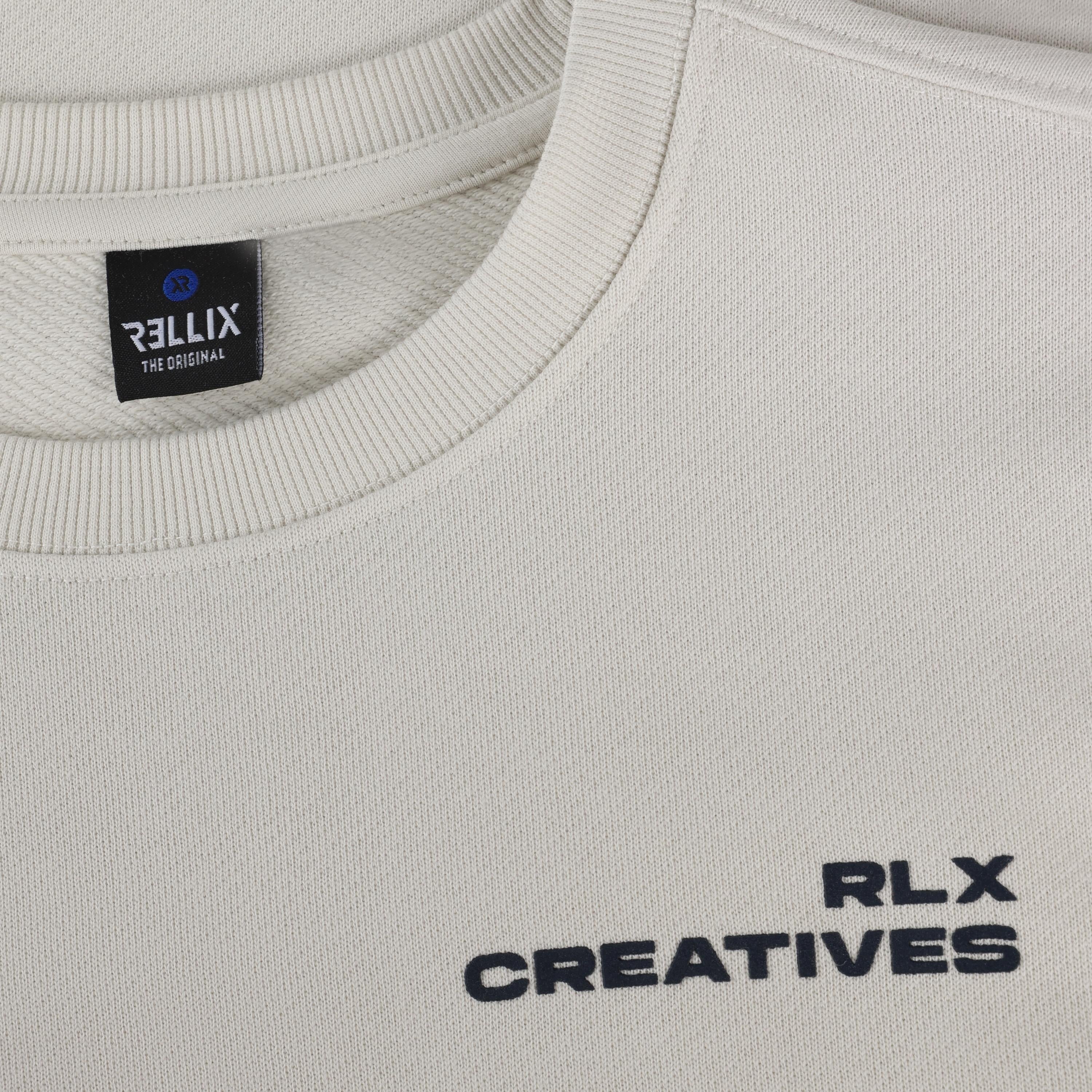 Jongens Oversized T-Shirt RLX  van Rellix in de kleur Grey Kit in maat 188.