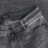 Jongens Straight Wide Fit Jeans van Rellix in de kleur Dark Grey Denim in maat 188.