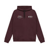 Jongens Loose Fit Hoodie Chest Brushed van Rellix in de kleur Dusty Bordeaux in maat 188.