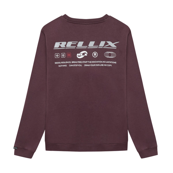 Rellix Sweater Rellix Backprint Brush