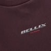 Jongens Sweater Rellix Backprint Brush van Rellix in de kleur Dusty Bordeaux in maat 188.