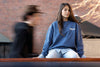 Jongens Loose Fit Sweat Rellix Brush van Rellix in de kleur Ash Blue in maat 188.