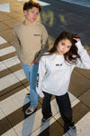 Jongens Oversized T-Shirt LS RLX van Rellix in de kleur Cloud in maat 188.