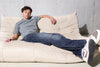 Jongens Oversized T-Shirt Basic Washed van Rellix in de kleur Mid Green in maat 188.