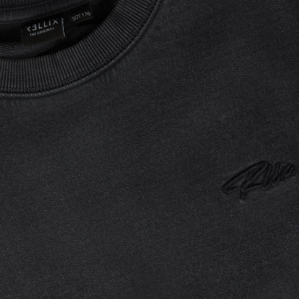 Jongens Oversized T-Shirt Basic Washed van Rellix in de kleur Mid Antra in maat 188.