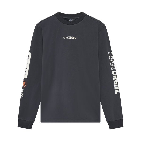 Jongens T-Shirt LS Rellix  van Rellix in de kleur Mid Antra in maat 188.