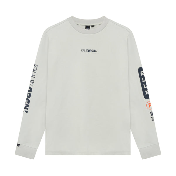 Jongens T-Shirt LS Rellix  van Rellix in de kleur Dusty Kit in maat 188.