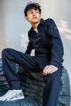 Jongens Wide Jog Pants Rellix van Rellix in de kleur Navy in maat 188.