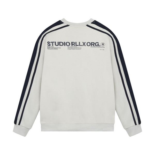 Jongens Sweater RLX Cut and Sew Brush van Rellix in de kleur Dusty Kit in maat 188.