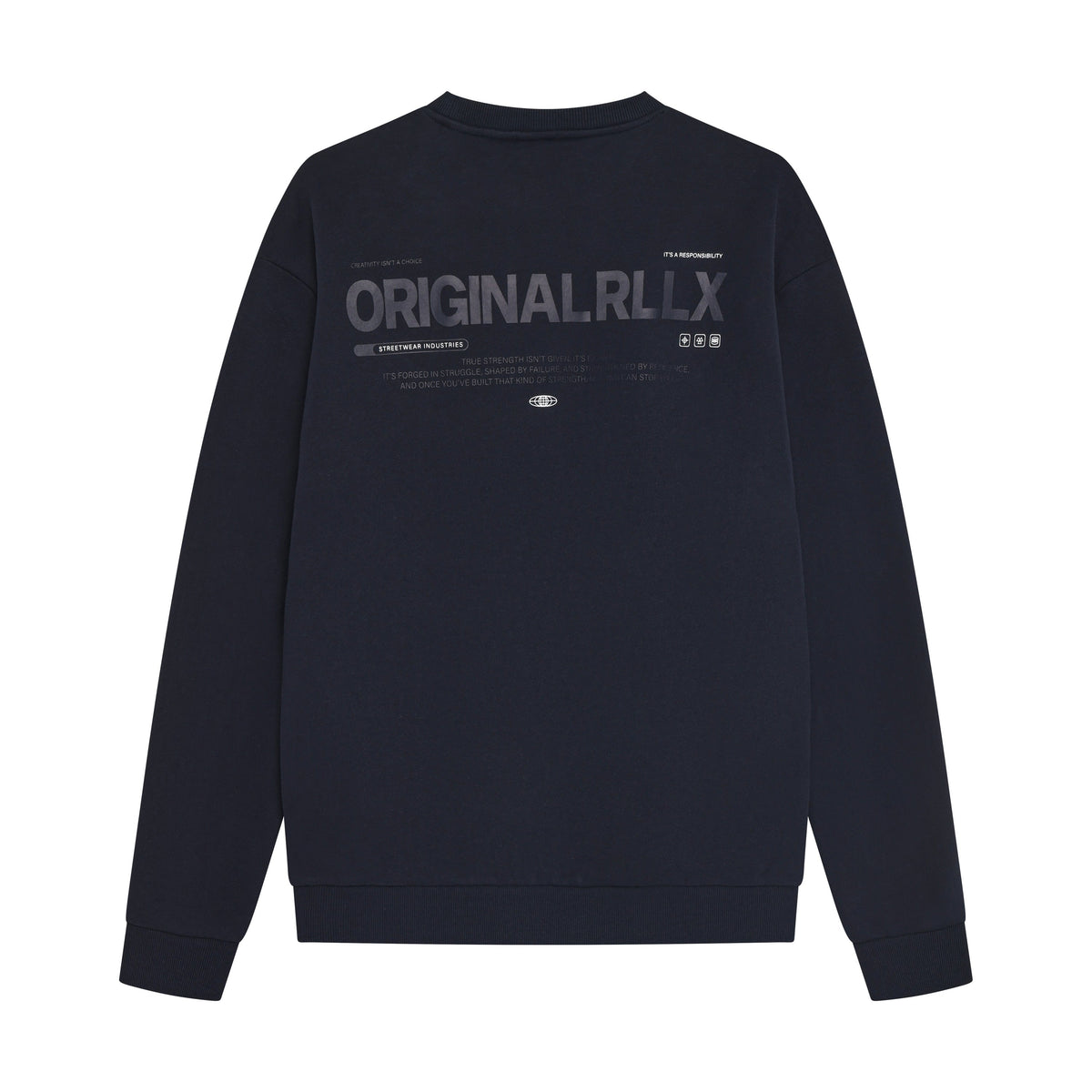 Rellix Loose Fit Sweat Badge Brushed