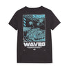 Indian Blue Jeans T-shirt Backprint Wave