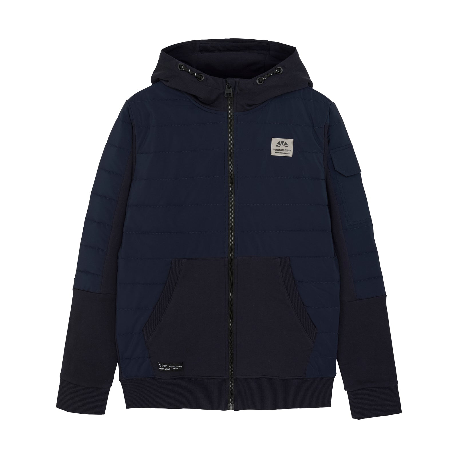 Indian Blue Jeans Hooded Zip Jacket