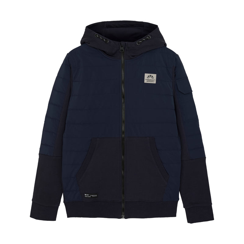 Indian Blue Jeans Hooded Zip Jacket