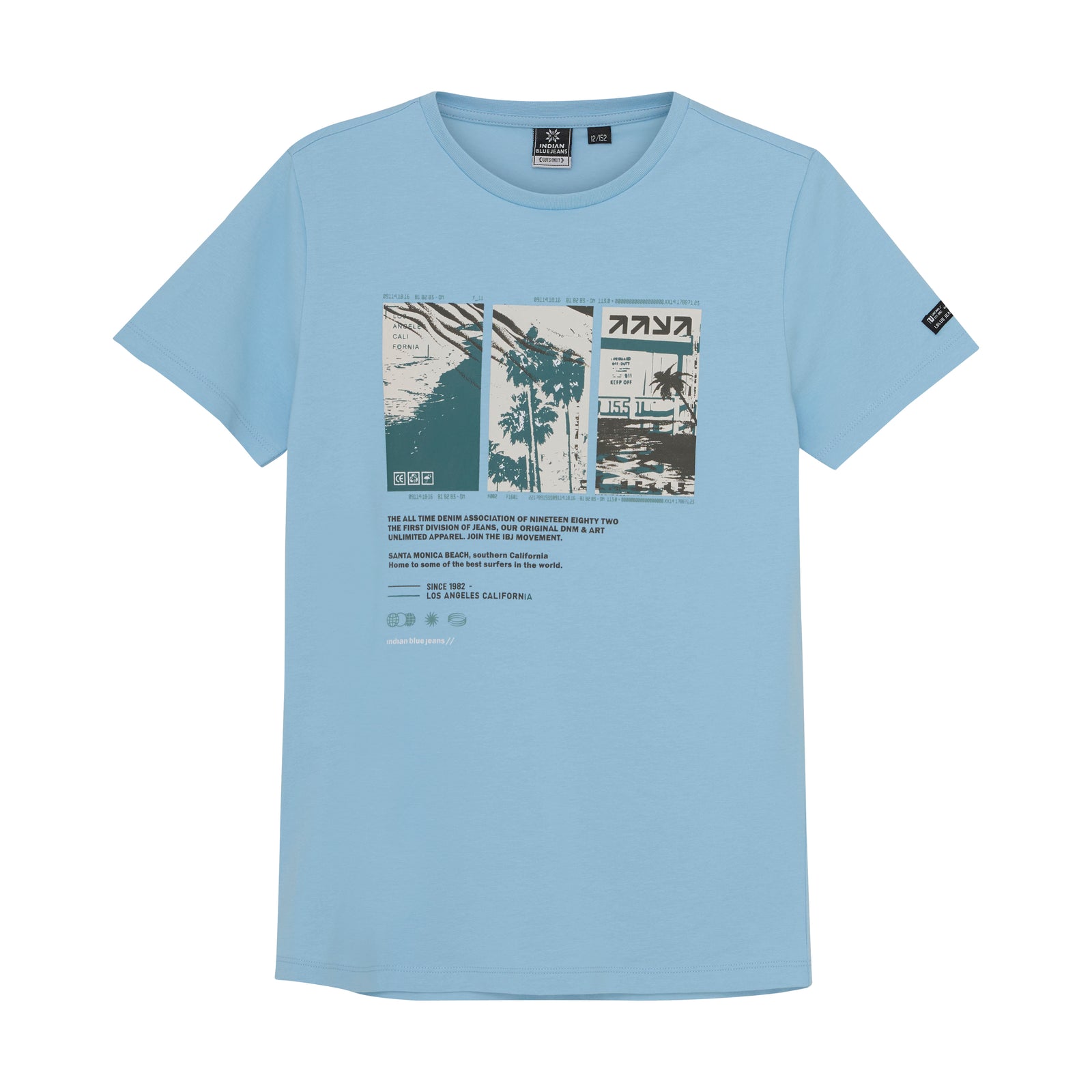 Indian Blue Jeans T-shirt Print