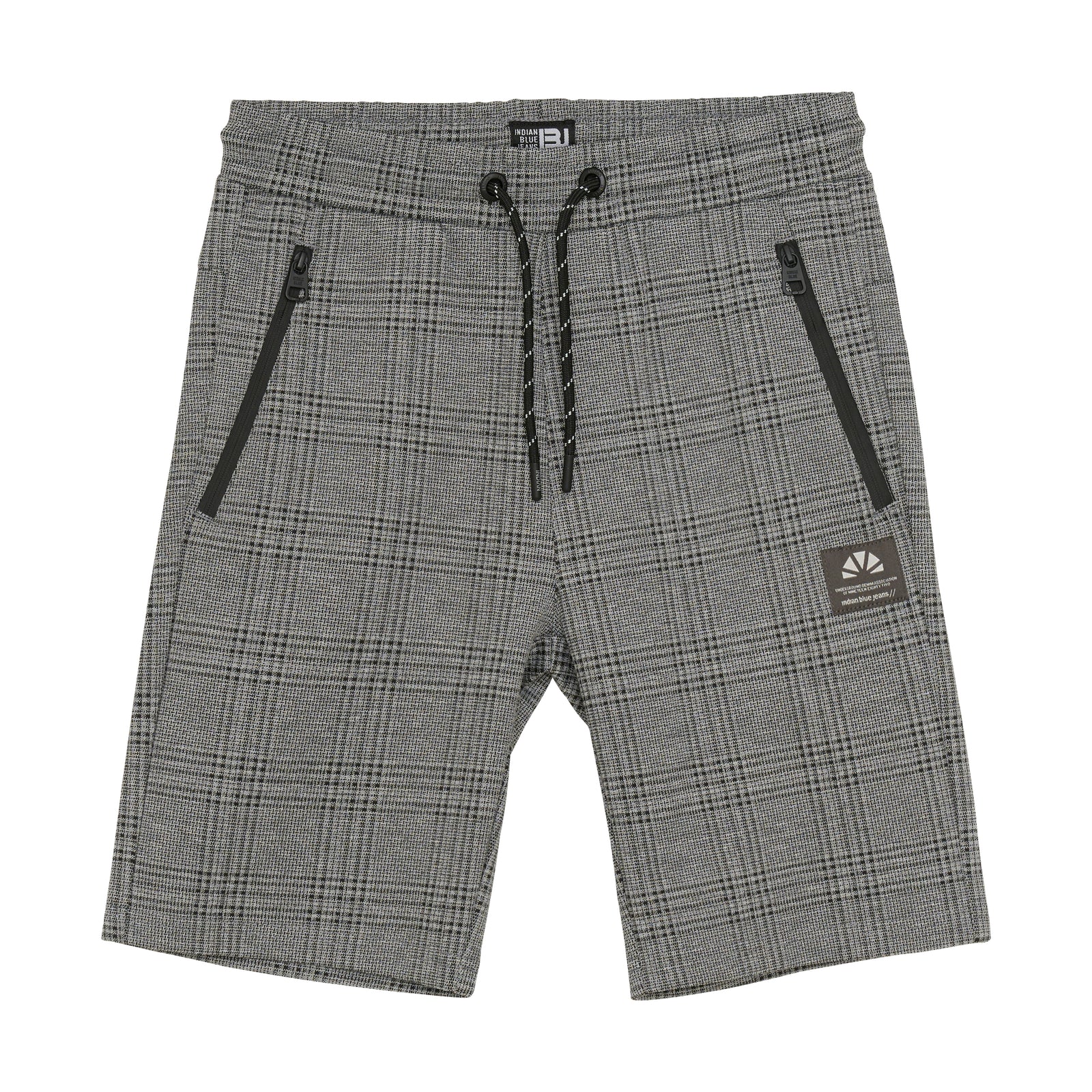 Indian Blue Jeans Jog Shorts Check