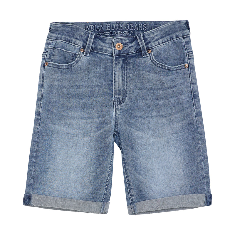 Indian Blue Jeans Denim Shorts Medium Denim