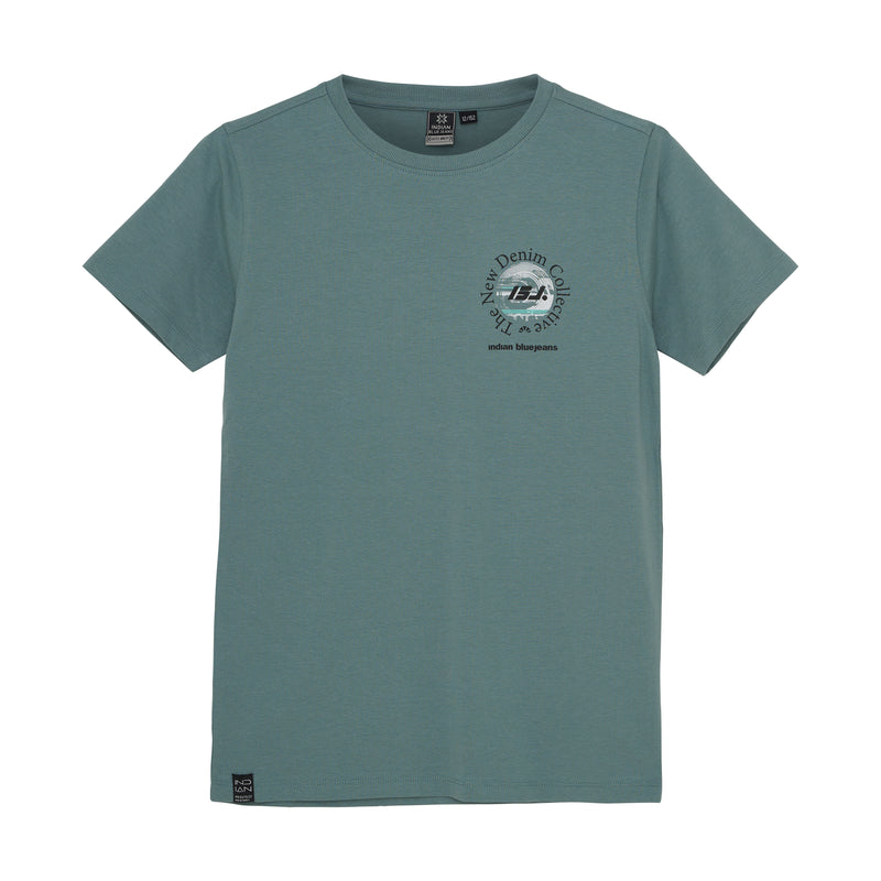 Indian Blue Jeans T-shirt Backprint TND