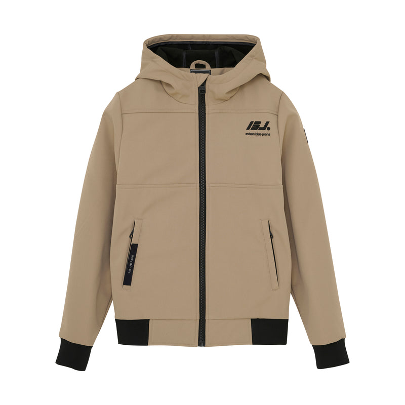 Indian Blue Jeans Soft Shell Hooded Jacket