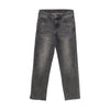 Jongens 2656 Wide Loose Fit Grey Jeans van Indian Blue Jeans in de kleur Dark Grey Denim in maat 176.