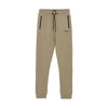 Jongens Jogpant Zip  van Indian Blue Jeans in de kleur Timber Wolf in maat 176.