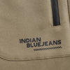 Jongens Jogpant Zip  van Indian Blue Jeans in de kleur Timber Wolf in maat 176.