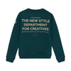 Jongens Loose fit Sweat Backprint van Indian Blue Jeans in de kleur Gulf Coast in maat 176.