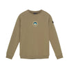 Jongens Sweater Chest IB van Indian Blue Jeans in de kleur Timber Wolf in maat 176.