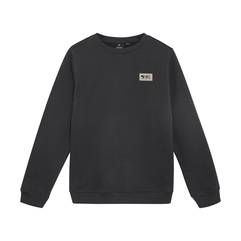 Jongens Sweater Chest and Backprint van Indian Blue Jeans in de kleur Phantom in maat 176.