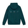 Jongens Hoodie Chest & Backprint van Indian Blue Jeans in de kleur Gulf Coast in maat 176.