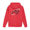 Jongens Hoodie IBJ van Indian Blue Jeans in de kleur Hibiscus Red in maat 176.