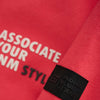 Jongens Hoodie IBJ van Indian Blue Jeans in de kleur Hibiscus Red in maat 176.