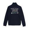 Jongens Zipper Sweat Badge van Indian Blue Jeans in de kleur Night in maat 176.