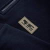 Jongens Zipper Sweat Badge van Indian Blue Jeans in de kleur Night in maat 176.