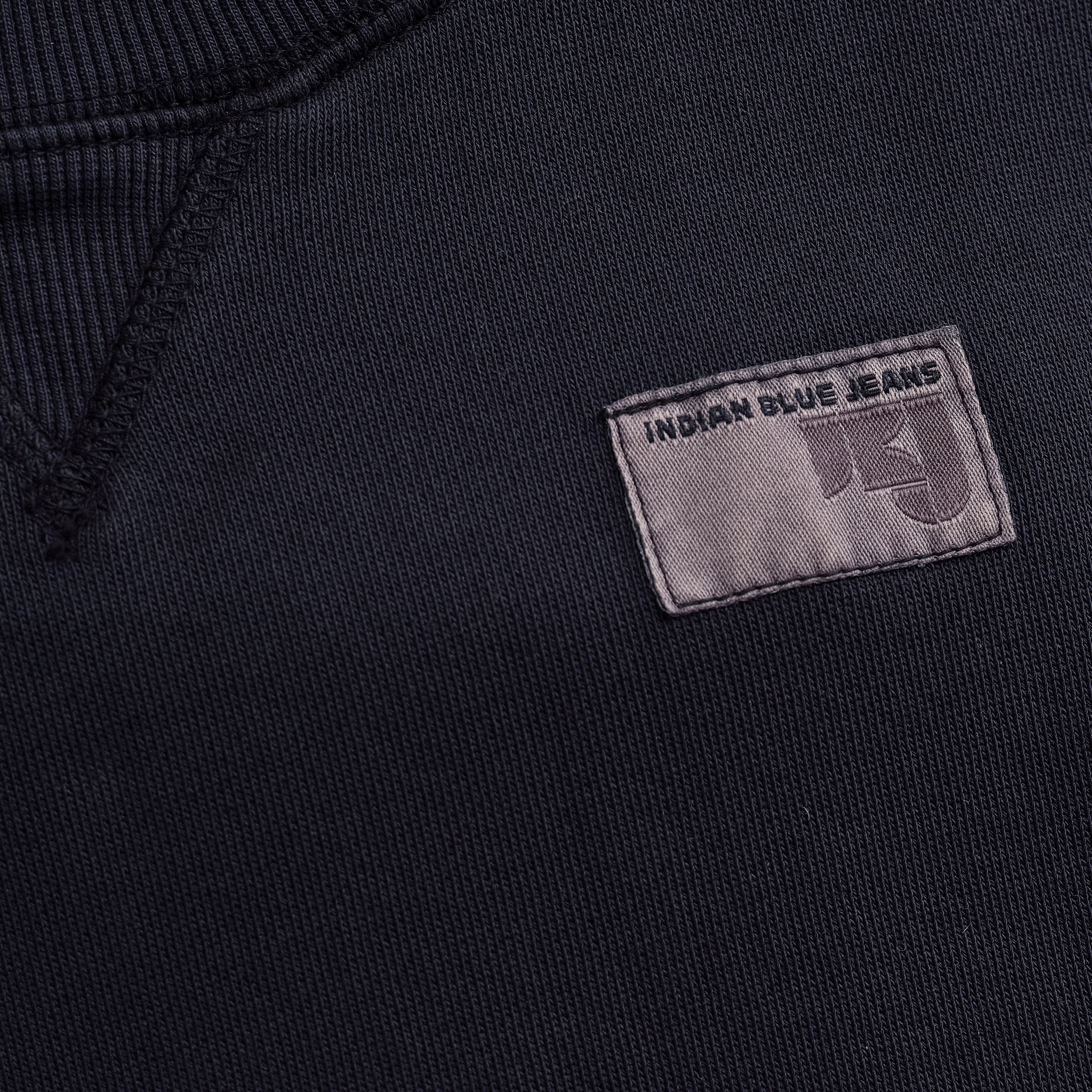 Jongens Oversized Sweater IBJ Washed van Indian Blue Jeans in de kleur Night in maat 176.