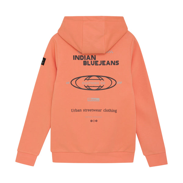 Indian Blue Jeans Hoodie Kangaroo Pocket