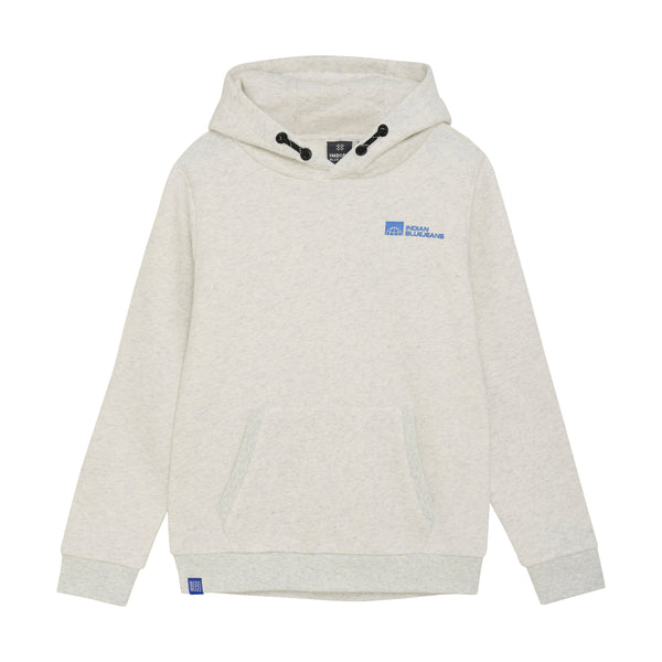 Jongens Hoodie Limited Apparel van Indian Blue Jeans in de kleur Light Grey Melange in maat 176.