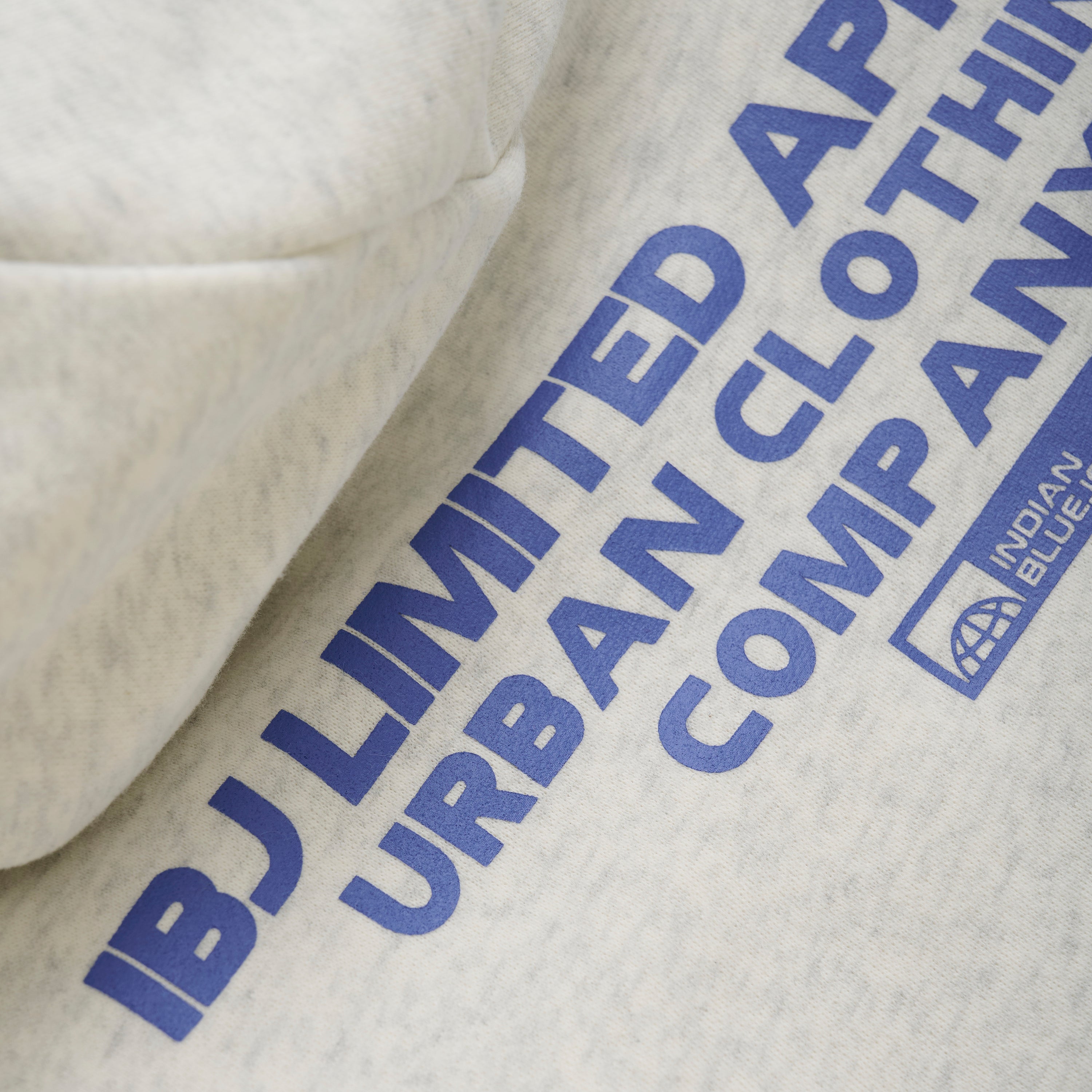 Jongens Hoodie Limited Apparel van Indian Blue Jeans in de kleur Light Grey Melange in maat 176.
