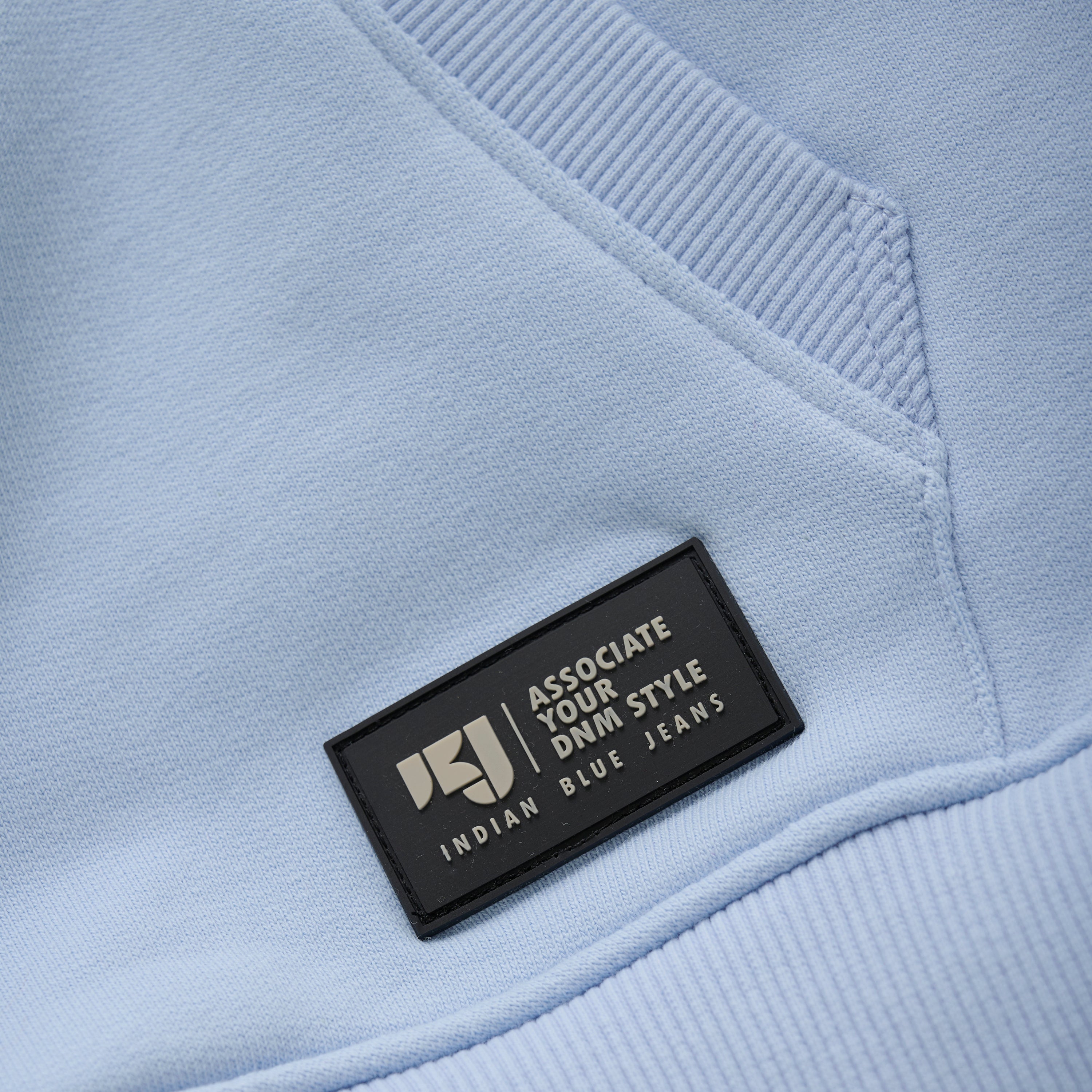 Jongens Hoodie Cut&Sew van Indian Blue Jeans in de kleur Windsurfer in maat 176.