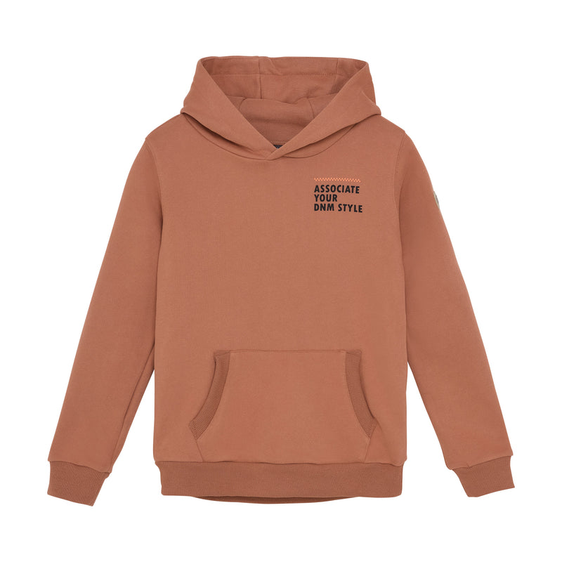 Jongens Hoodie DNM Style van Indian Blue Jeans in de kleur Burlwood  in maat 176.