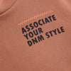 Jongens Hoodie DNM Style van Indian Blue Jeans in de kleur Burlwood  in maat 176.