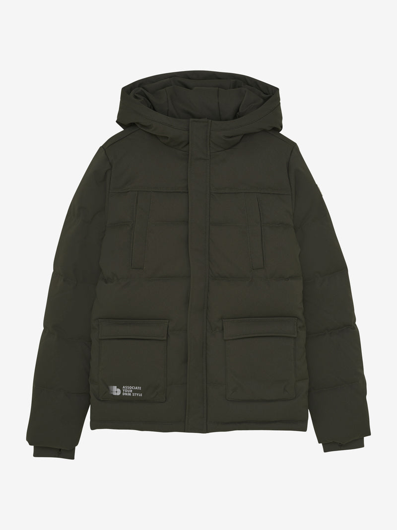 Indian Blue Jeans Puffer Jacket