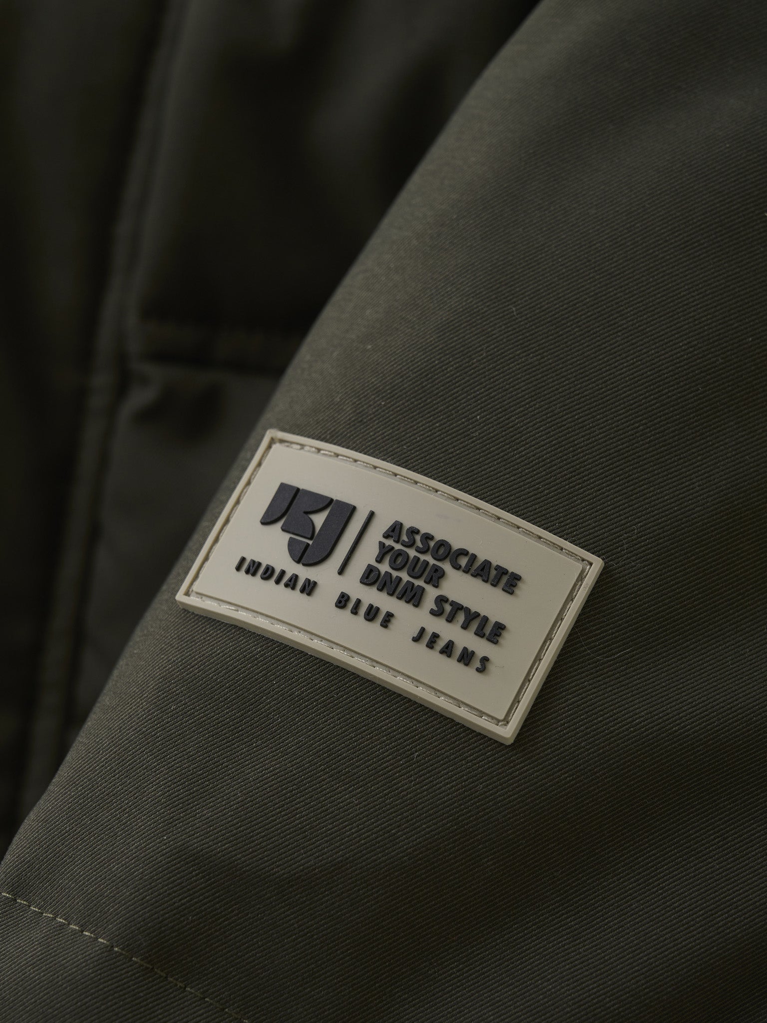 Indian Blue Jeans Puffer Jacket