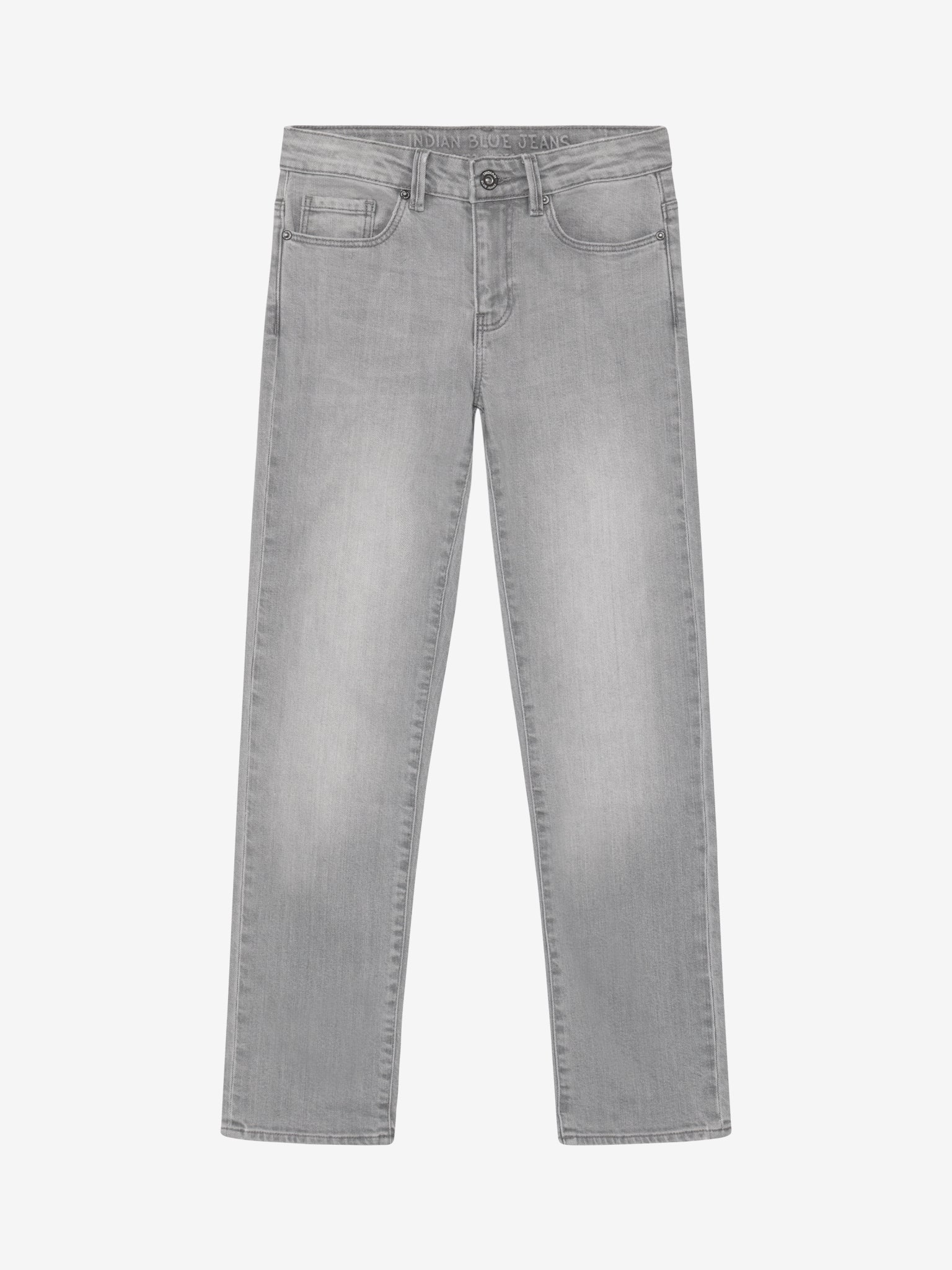 Indian Blue Jeans 2556 Wide Straight Grey Jeans