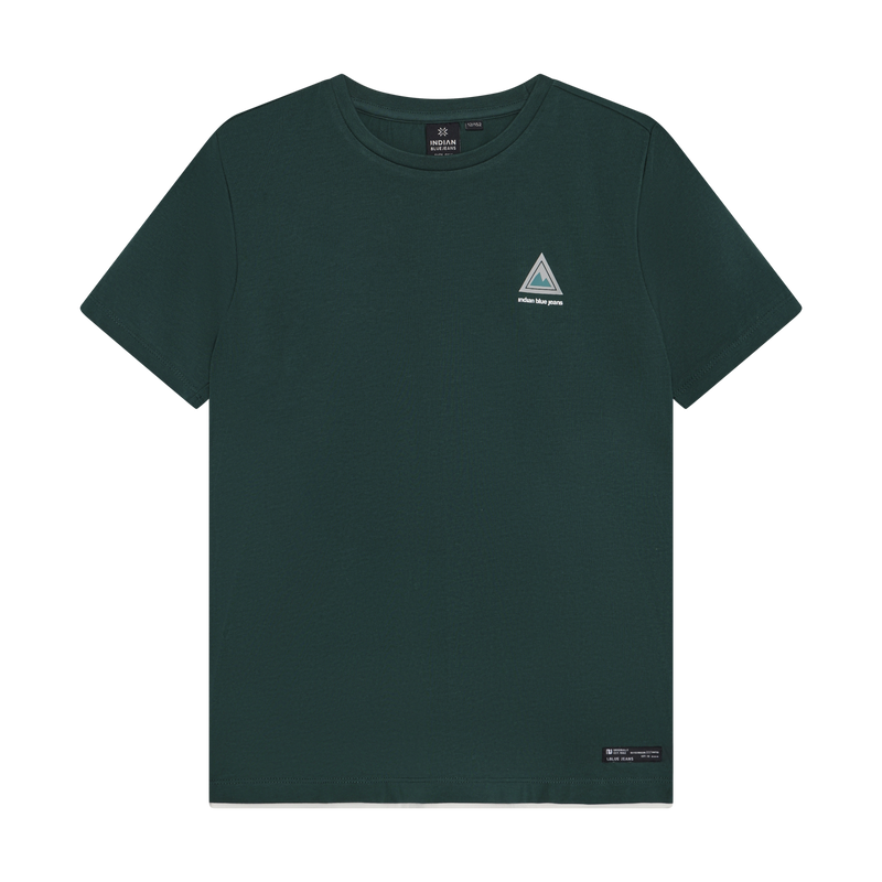 Indian Blue Jeans T-Shirt Chest and Backprint