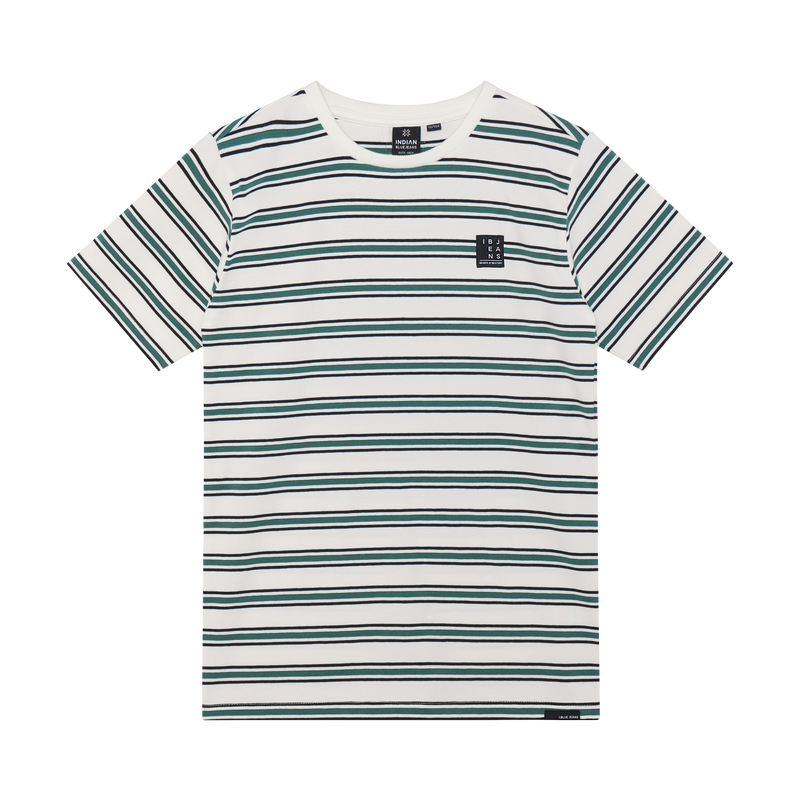Indian Blue Jeans T-Shirt Stripe